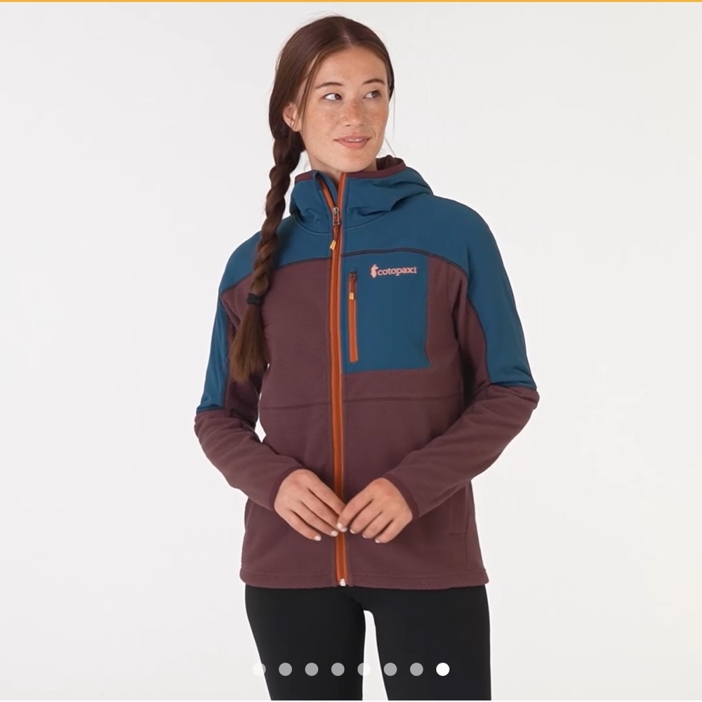 Cotopaxi Abrazo hooded full-zip fleece jacket - women’s Large